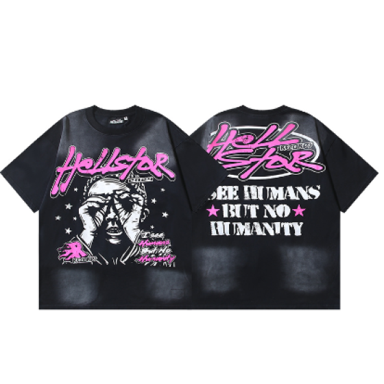 Hellstar Washed Print Short-Sleeve T-Shirt
